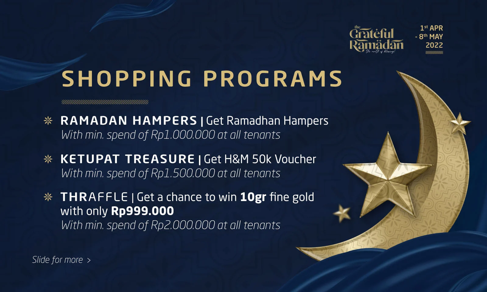 GRATEFUL RAMADAN - SHOPPING PROGRAMS