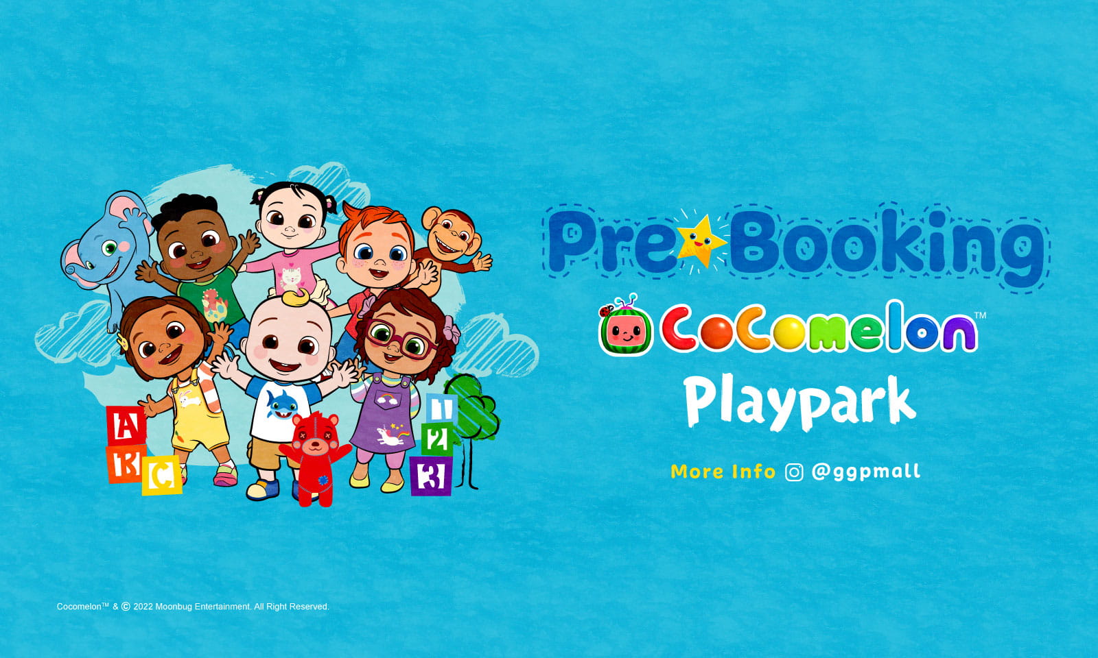 Pre-Booking Cocomelon Playpark