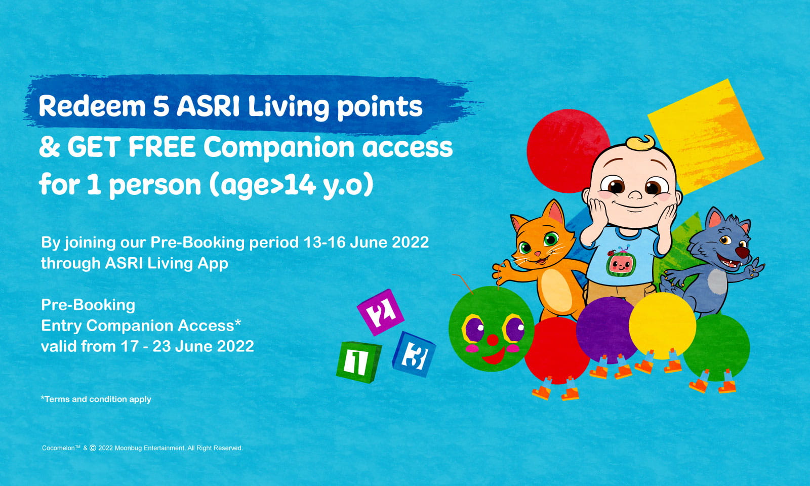 Pre-Booking Cocomelon Playpark