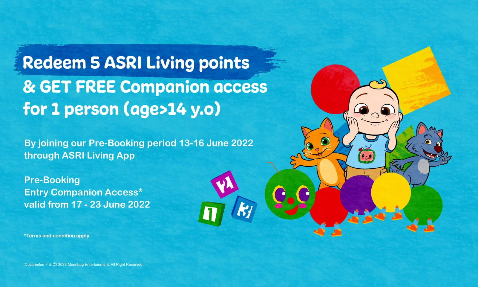 Pre-Booking Cocomelon Playpark