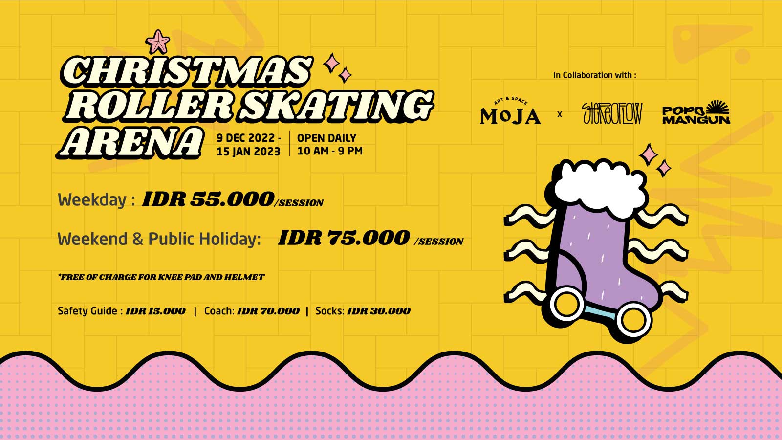 Christmas Roller Skating Arena Christmas Roller Skating Arena