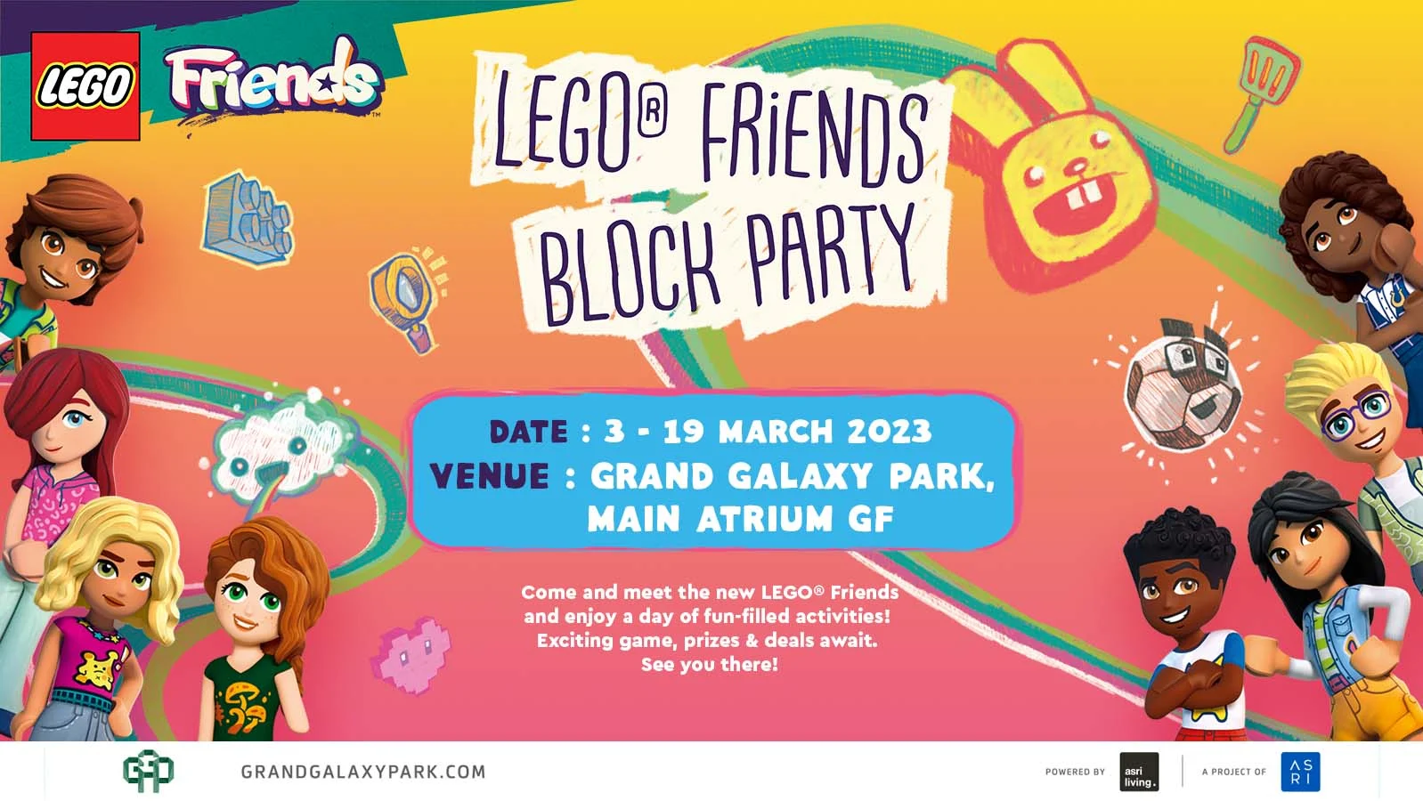 LEGO® Friends Block Party
