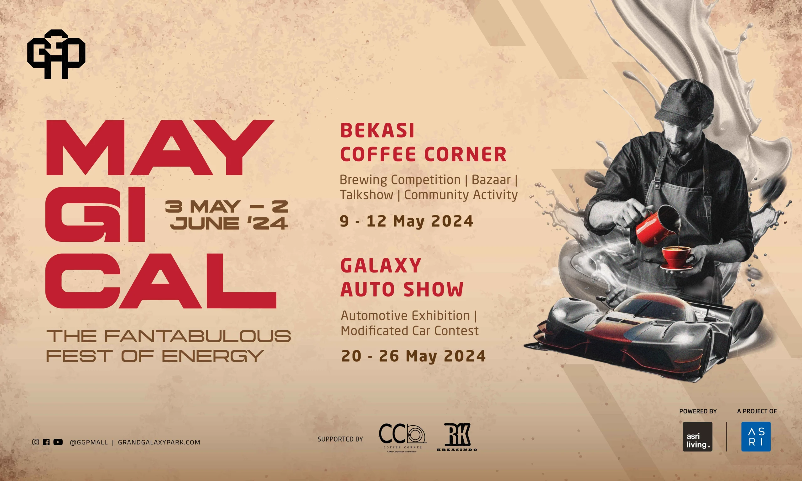 Grand Galaxy Park Presents MAYgical: The Fantabulous Fest of Energy Grand Galaxy Park Presents MAYgical: The Fantabulous Fest of Energy