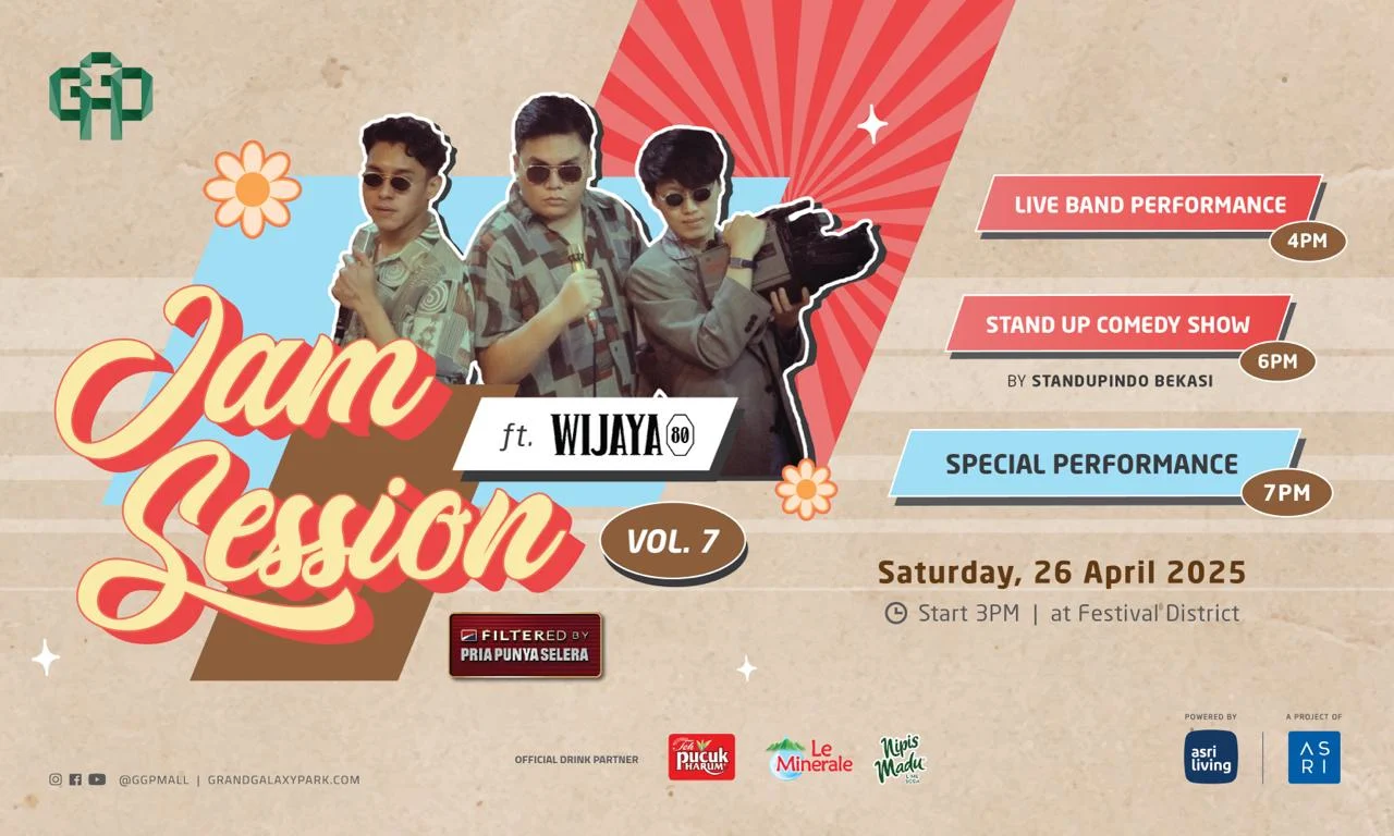Jam Session Vol.7 ft. Wijaya 80 Filtered by Pria Punya Selera