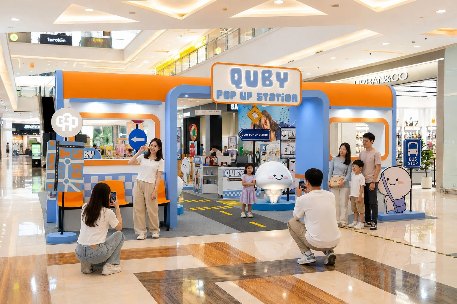 Auto Gemoy! Si Quby Lagi Nongkrong di GGP - Grand Galaxy Park